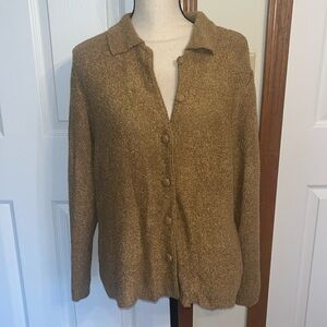 Worthington Petite Tan Cardigan